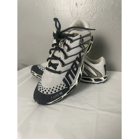 Inov-8 Shoes Inov8 Flite 95 Mens White And Black Shoes Mens
